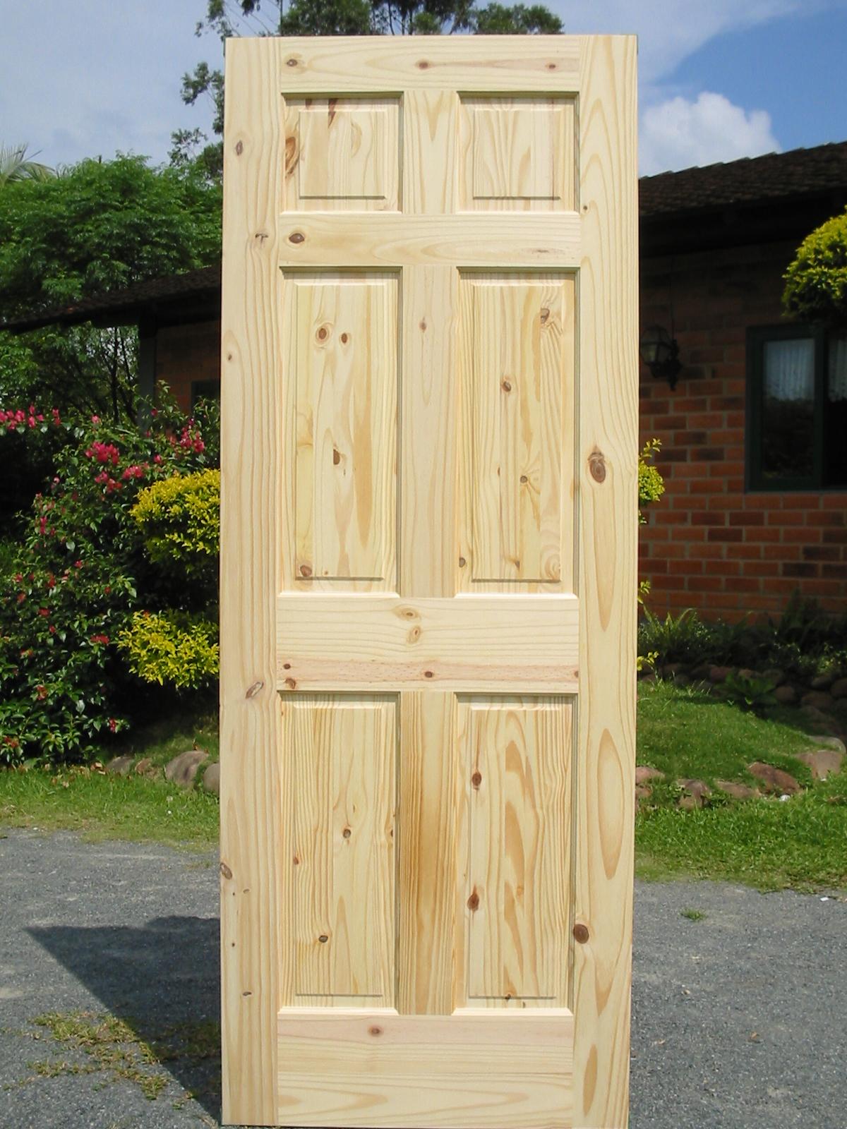 _ GOEDE _ Knotty Pine Door, Clear Pine Doors